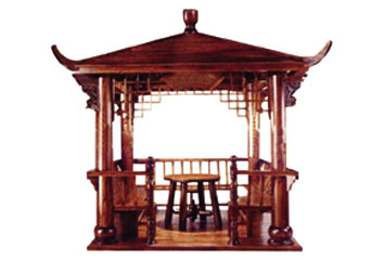 LT0504仿古木凉亭