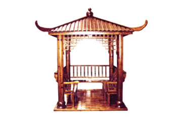 LT0505仿古木凉亭