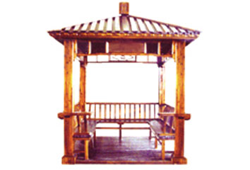 LT0507仿古木凉亭