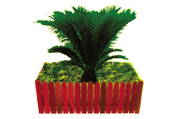 防腐木花箱在园林设计中的重要意义