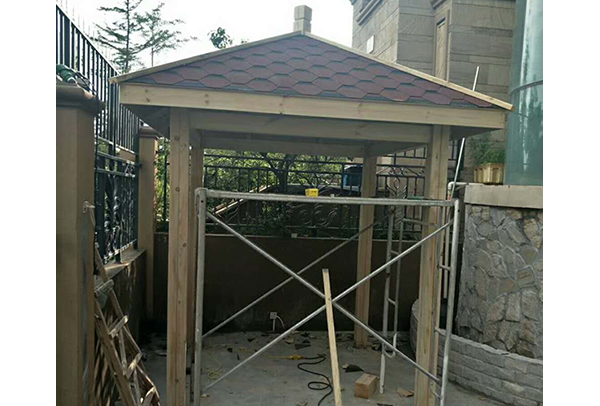 木凉亭保养才会使用的   久