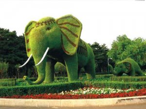 北京仿真动物绿雕